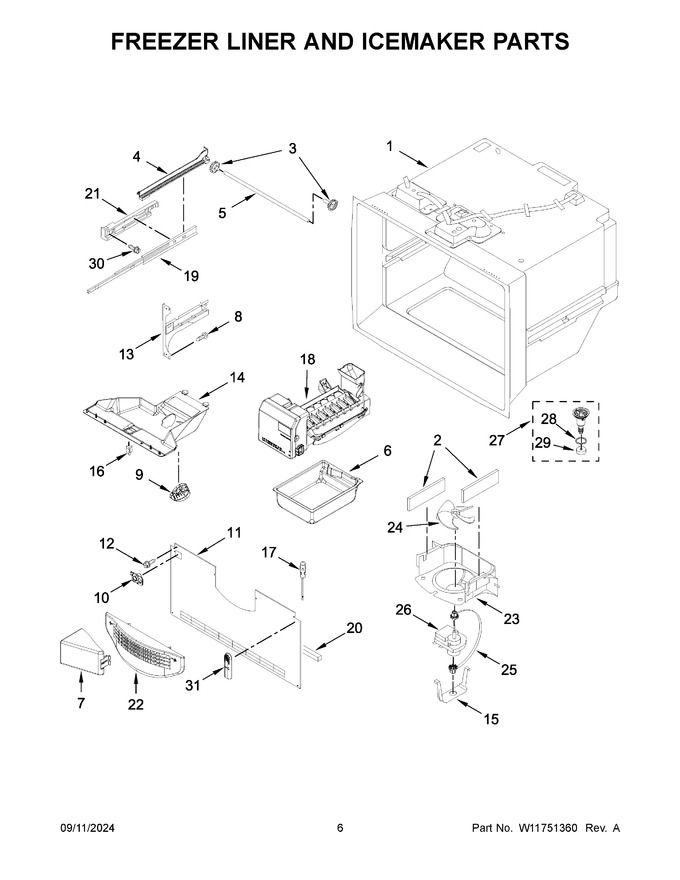 Diagram for WRFC2036RB00