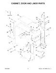 Diagram for 02 - Cabinet, Door And Liner Parts