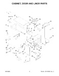 Diagram for 02 - Cabinet, Door And Liner Parts