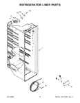 Diagram for 03 - Refrigerator Liner Parts