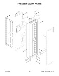 Diagram for 10 - Freezer Door Parts