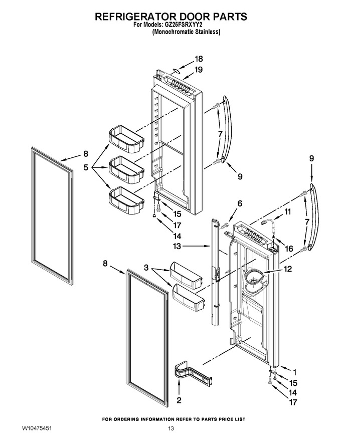 Diagram for GZ25FSRXYY2