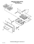 Diagram for 10 - Freezer Door Parts