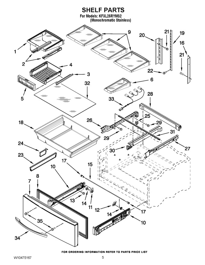 Diagram for KFXL25RYMS2