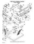 Diagram for 02 - Top And Console Parts