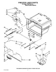 Diagram for 06 - Freezer Liner Parts