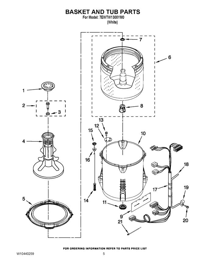 Diagram for 7EWTW1300YM0