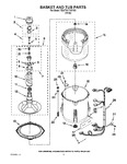 Diagram for 03 - Basket And Tub Parts