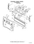 Diagram for 02 - Control Panel Parts