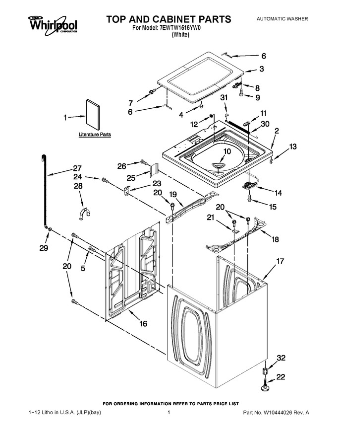 Diagram for 7EWTW1515YW0