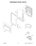 Diagram for 09 - Dispenser Front Parts