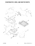 Diagram for 03 - Evaporator, Grid, And Water Parts