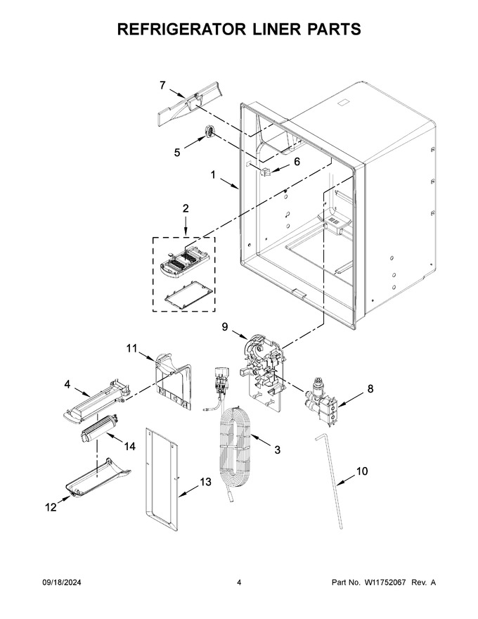 Diagram for WRMF3636RW00