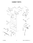 Diagram for 02 - Cabinet Parts