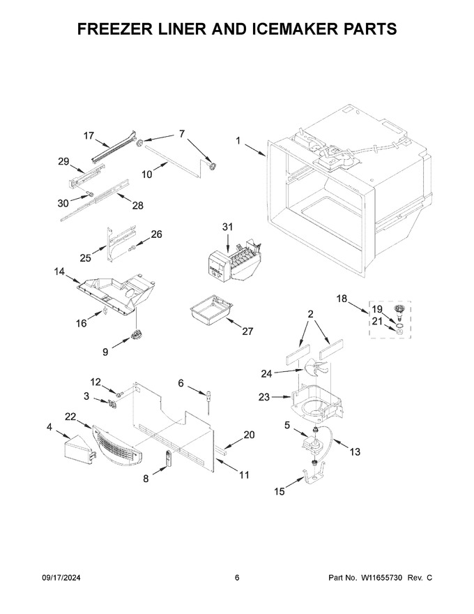 Diagram for WRF535SWHZ10