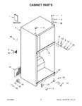 Diagram for 02 - Cabinet Parts