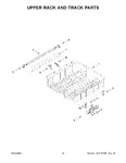 Diagram for 07 - Upper Rack And Track Parts