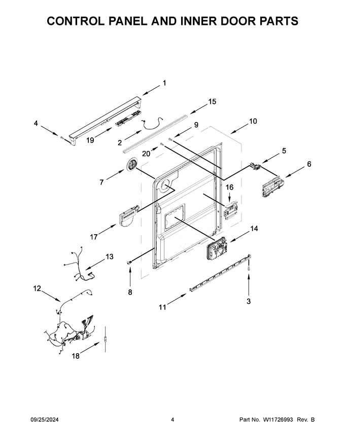 Diagram for WDT740SALB3