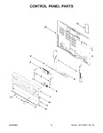 Diagram for 03 - Control Panel Parts