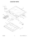 Diagram for 02 - Cooktop Parts