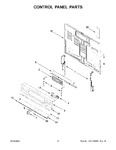 Diagram for 03 - Control Panel Parts