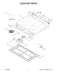 Diagram for 02 - Cooktop Parts