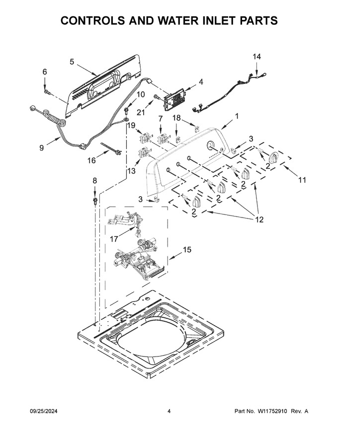 Diagram for VWW3809RW0