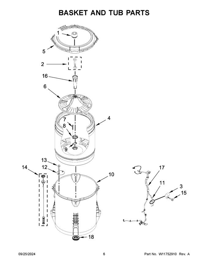 Diagram for VWW3809RW0