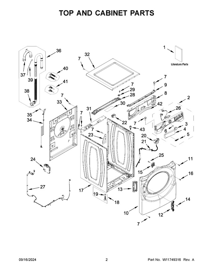 Diagram for WFW6720RR0