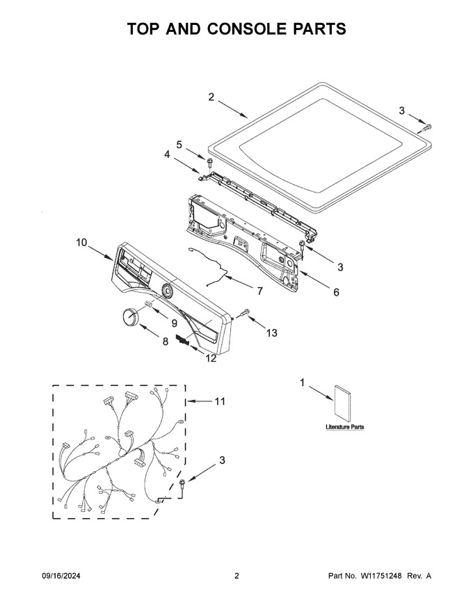 Diagram for WGD4720RW0