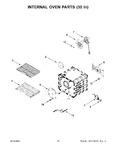 Diagram for 10 - Internal Oven Parts (30 In)