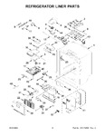 Diagram for 03 - Refrigerator Liner Parts