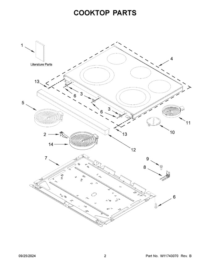 Diagram for WFES5030RB0