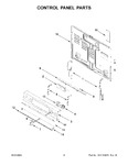 Diagram for 03 - Control Panel Parts