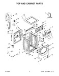 Diagram for 02 - Top And Cabinet Parts