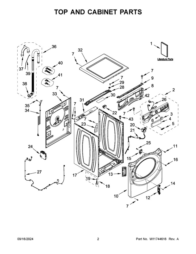 Diagram for WFW5720RW0