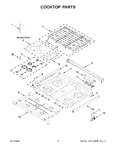 Diagram for 02 - Cooktop Parts