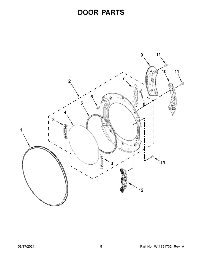 Diagram for WED6720RW0