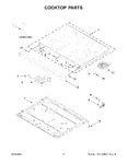 Diagram for 02 - Cooktop Parts