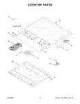 Diagram for 02 - Cooktop Parts