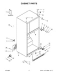 Diagram for 02 - Cabinet Parts