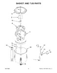 Diagram for 04 - Basket And Tub Parts