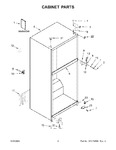 Diagram for 02 - Cabinet Parts