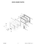 Diagram for 04 - Oven Door Parts