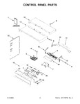 Diagram for 02 - Control Panel Parts