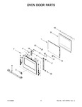 Diagram for 04 - Oven Door Parts