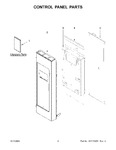 Diagram for 02 - Control Panel Parts