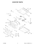 Diagram for 02 - Cooktop Parts