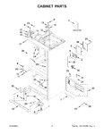 Diagram for 02 - Cabinet Parts