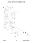 Diagram for 03 - Refrigerator Liner Parts